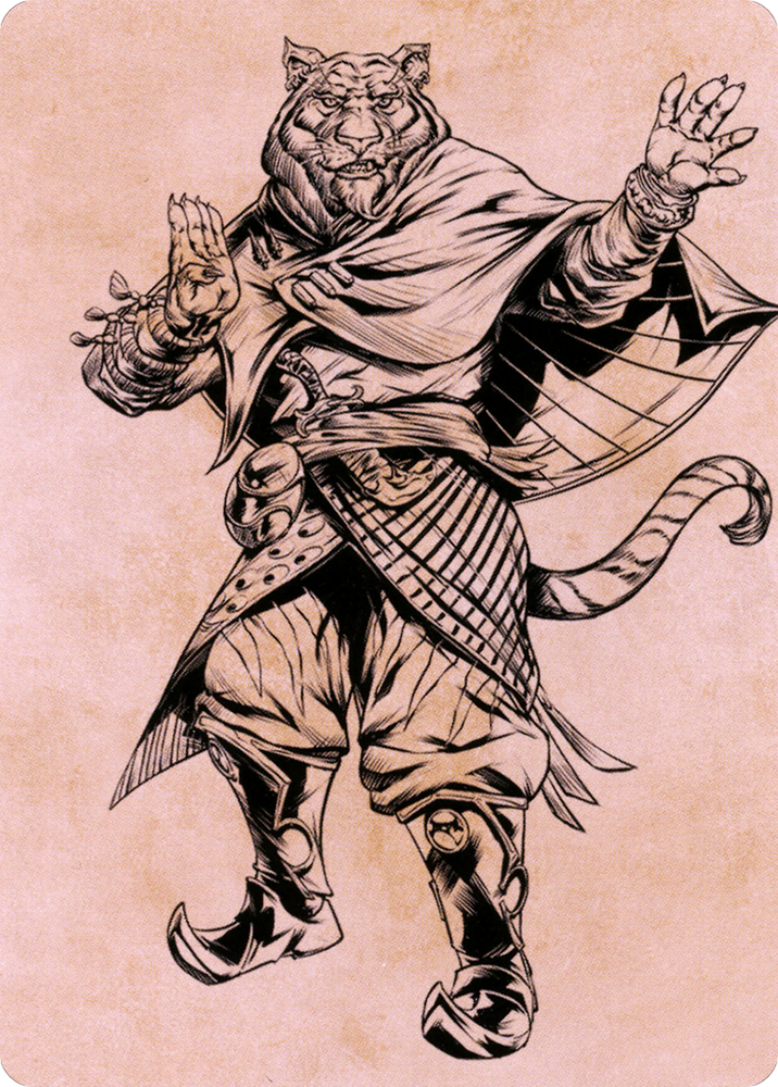 Mahadi, Emporium Master // Mahadi, Emporium Master (ACLB-070) - Battle for Baldur's Gate Art Series (Borderless) Foil