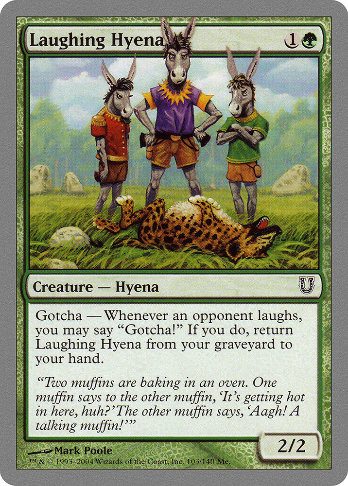 Laughing Hyena (UNH-103) - Unhinged