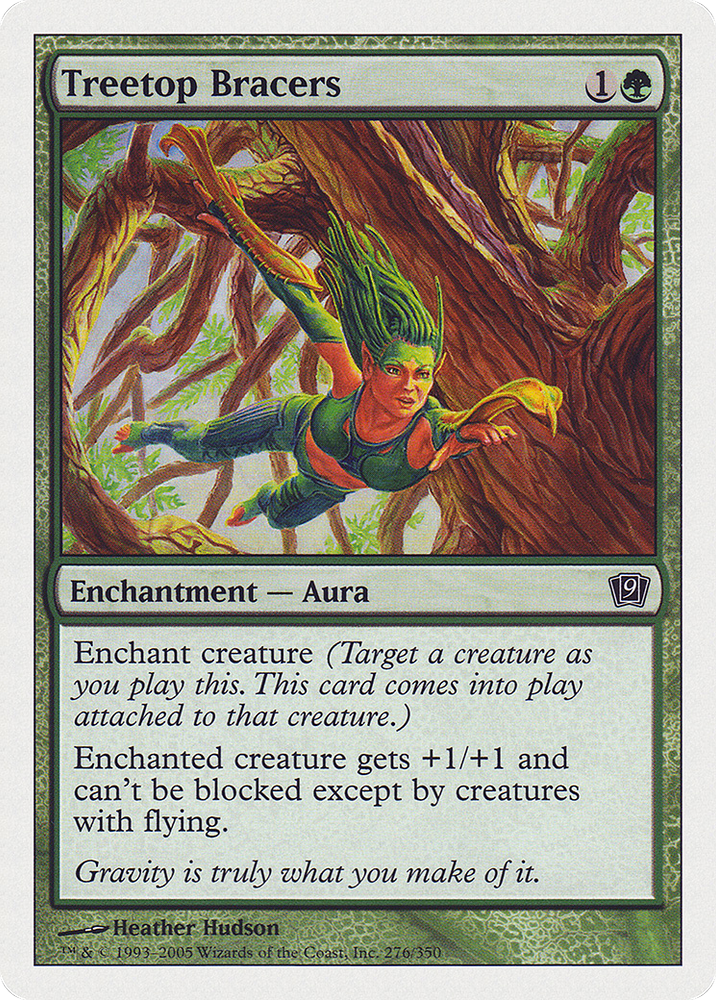 Treetop Bracers (9ED-276) - Ninth Edition