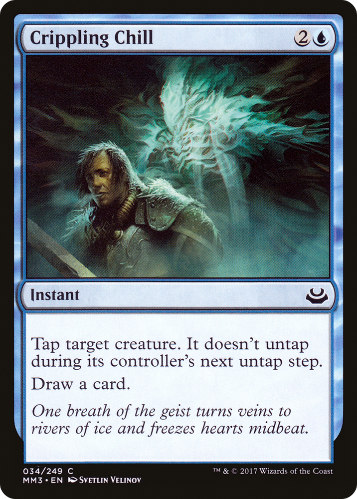 Crippling Chill (MM3-034) - Modern Masters 2017 Foil