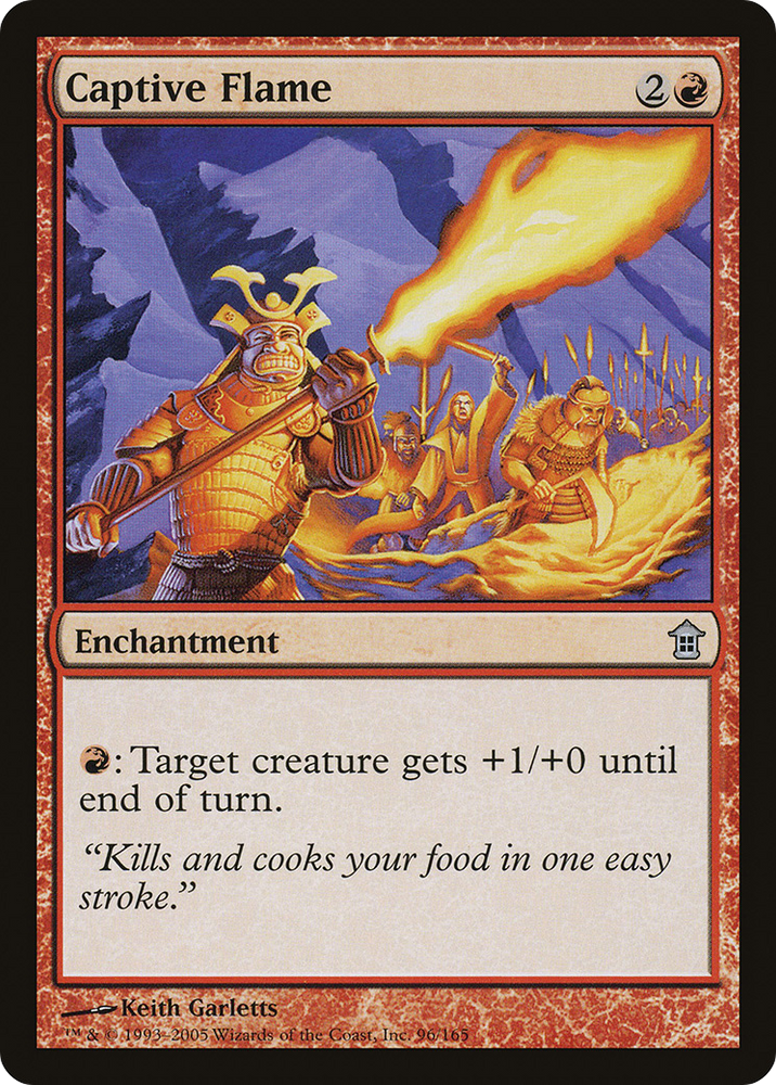 Captive Flame (SOK-096) - Saviors of Kamigawa