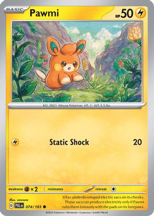 Pawmi (Cosmo Foil) 074/193  - Holofoil Miscellaneous Cards & Products - Promo