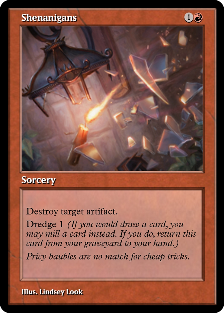 Shenanigans (PRM-91293) - Magic Online Promos: (tombstone) Foil