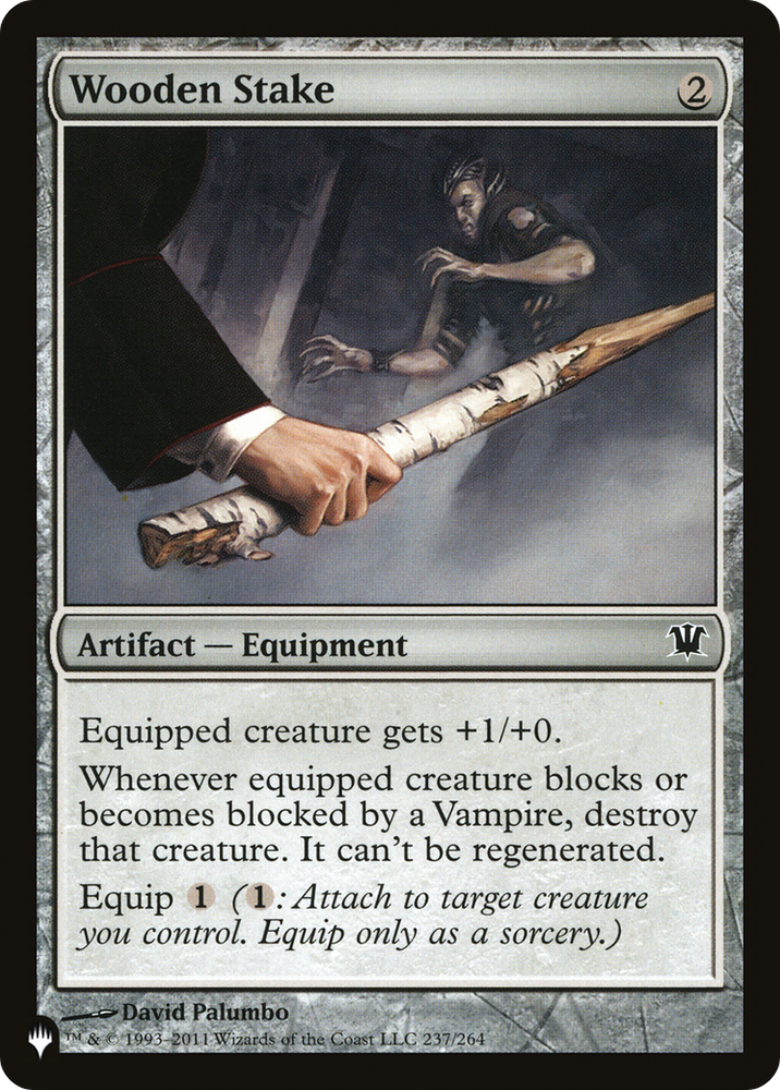 Wooden Stake (LIST-ISD-237) - The List