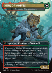 NOT A WOLF - Tovolar, Dire Overlord (SLD-1612) - Secret Lair Drop (Borderless) Foil