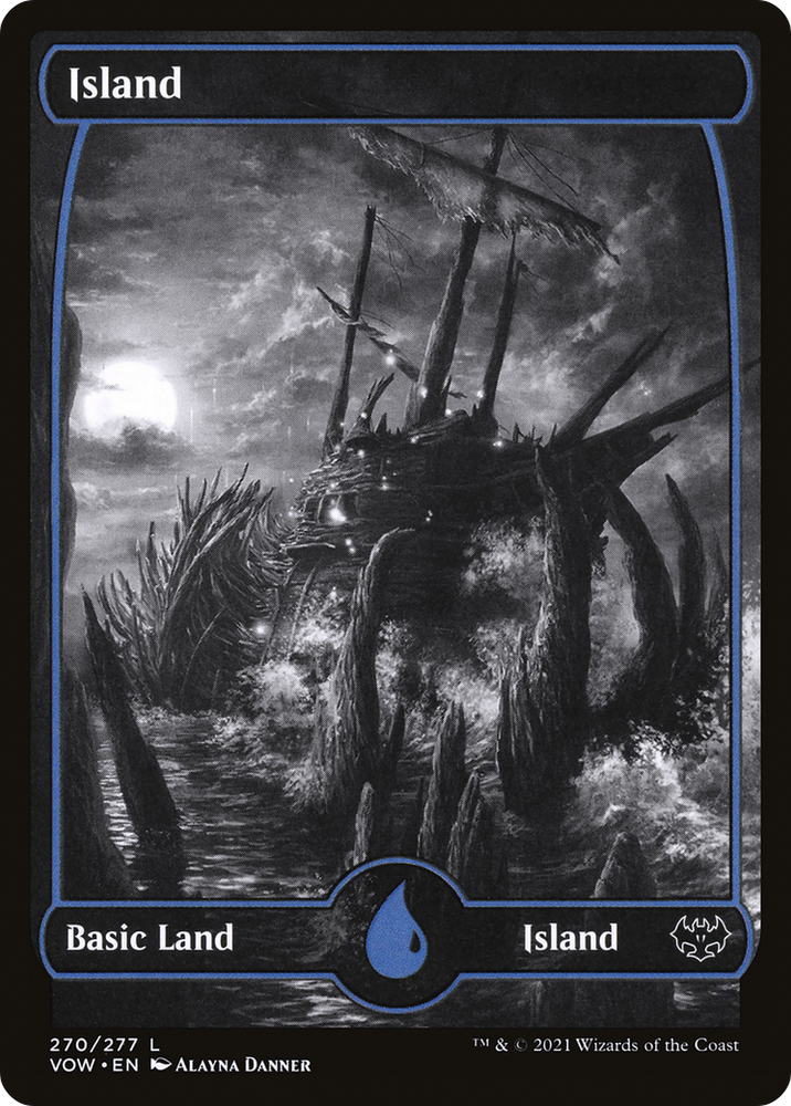 Island (270) (VOW-270) - Innistrad: Crimson Vow: (Showcase) Foil