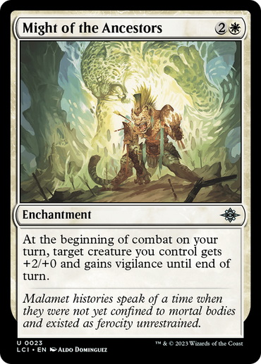 Might of the Ancestors (LCI-023) - The Lost Caverns of Ixalan