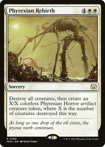 Phyrexian Rebirth (MOC-199) - March of the Machine Commander