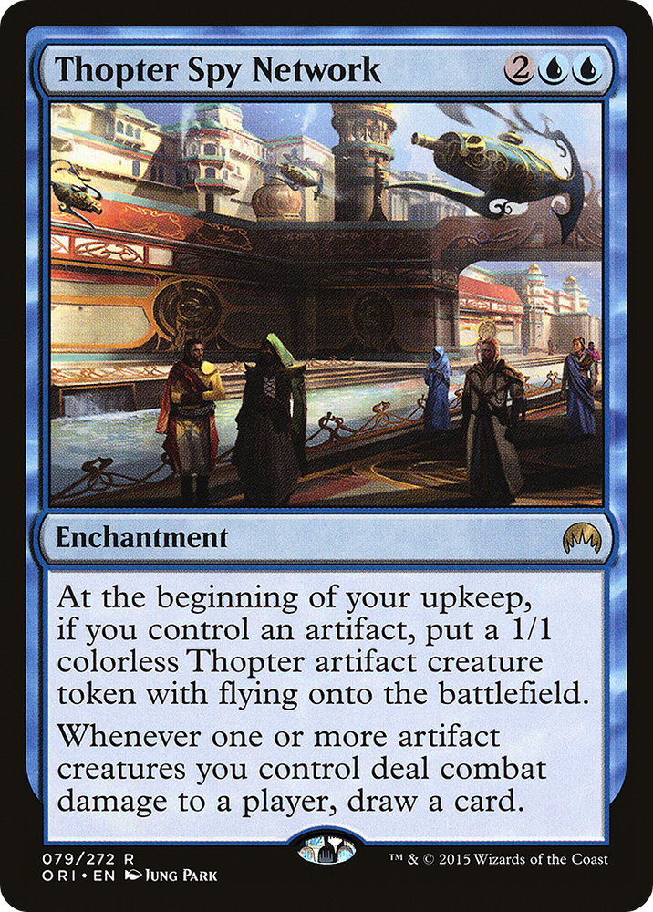 Thopter Spy Network (ORI-079) - Magic Origins Foil