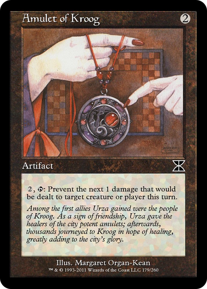 Amulet of Kroog (ME4-179) - Masters Edition IV Foil