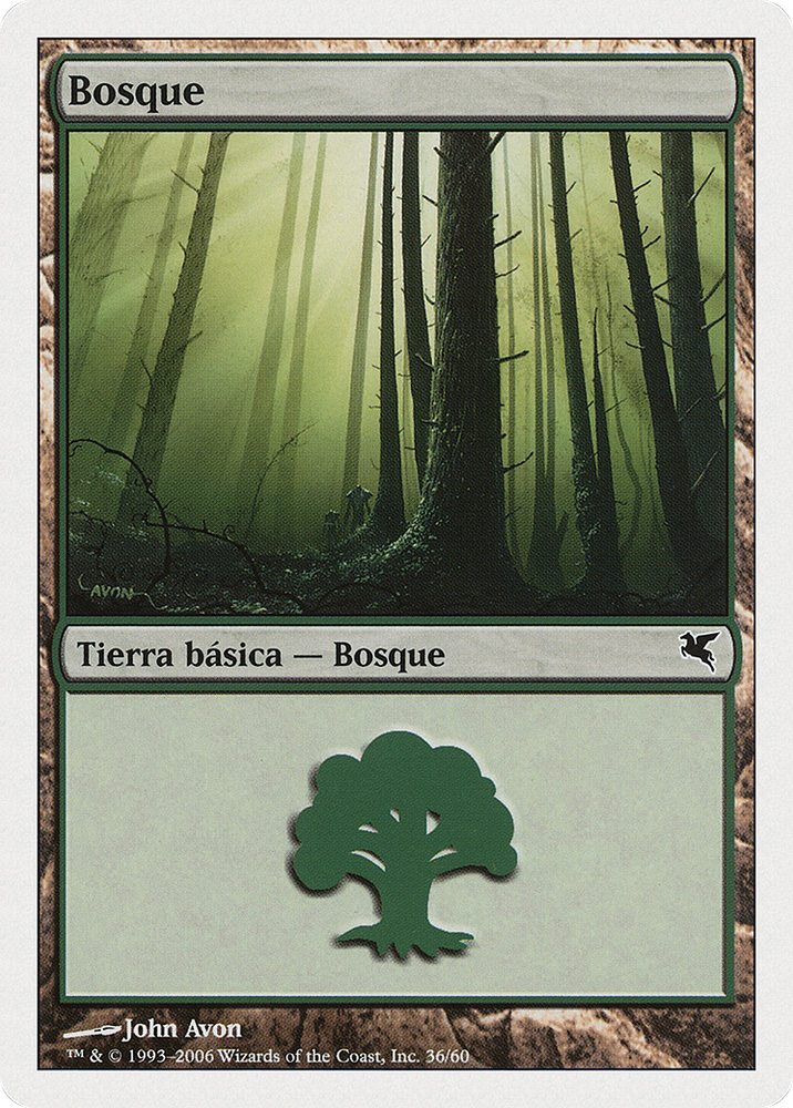 Forest (Spanish) - "Bosque" (B36) (PSAL-B36) - Salvat 2005