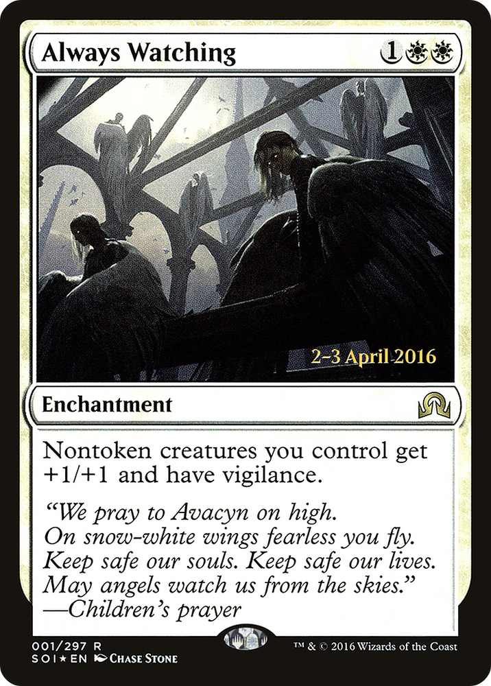 Always Watching (PRE-001) - Shadows over Innistrad Promos Foil