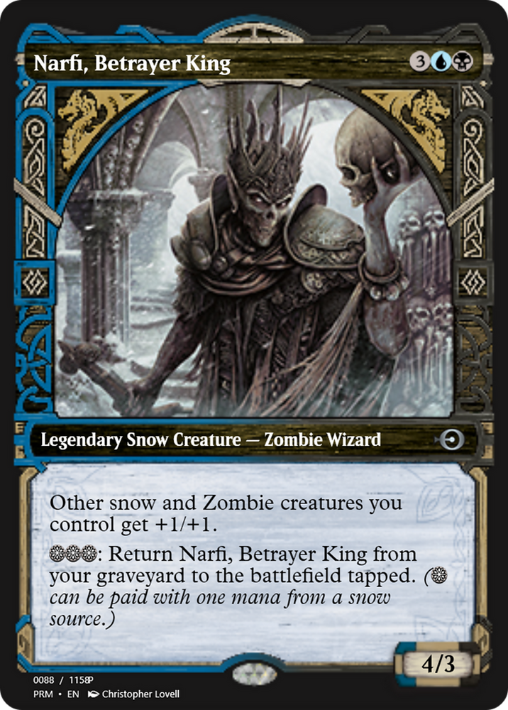 Narfi, Betrayer King (PRM-88376) - Magic Online Promos Foil