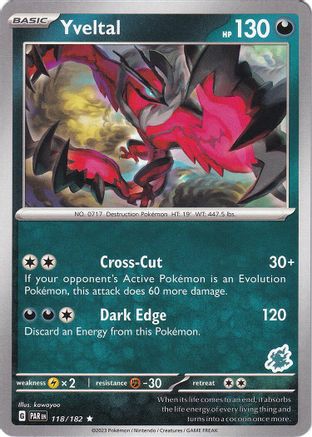 Yveltal - Darkrai Deck 118  Battle Academy 2024 - Rare