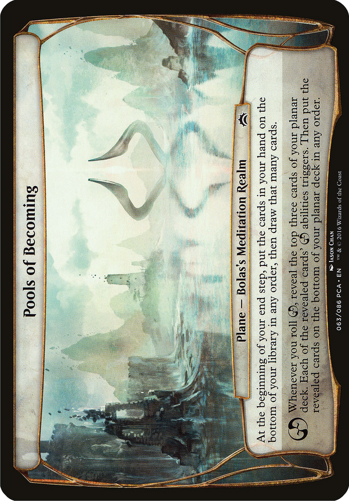 Pools of Becoming (OVER-) - Planechase Anthology Planes