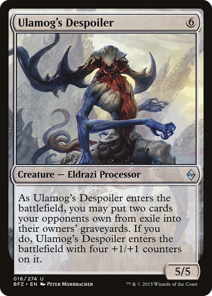 Ulamog's Despoiler (BFZ-016) - Battle for Zendikar Foil