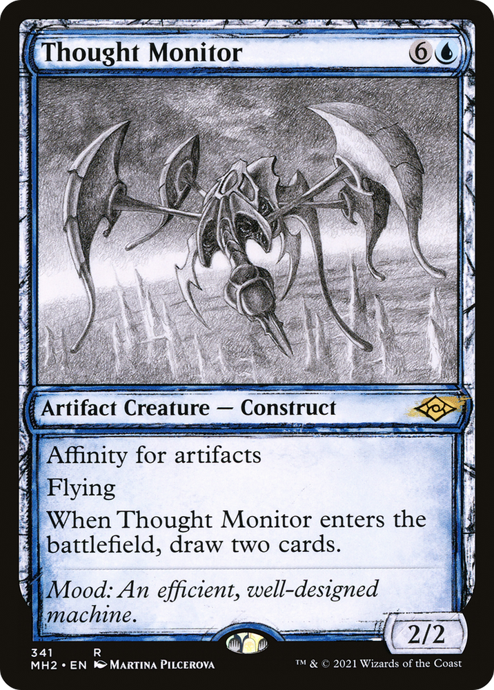 Thought Monitor (Showcase) (MH2-341) - Modern Horizons 2: (Showcase)
