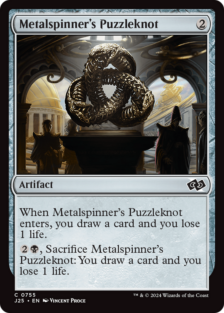 Metalspinner's Puzzleknot (J25-755) - Foundations Jumpstart