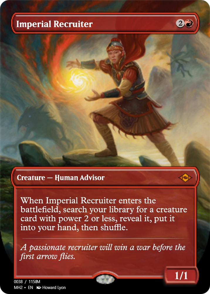 Imperial Recruiter (PRM-91277) - Magic Online Promos Foil
