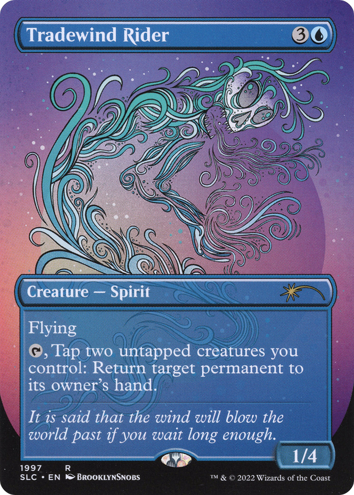 Tradewind Rider (SLC-1997) - Secret Lair 30th Anniversary Countdown Kit (Borderless) Foil