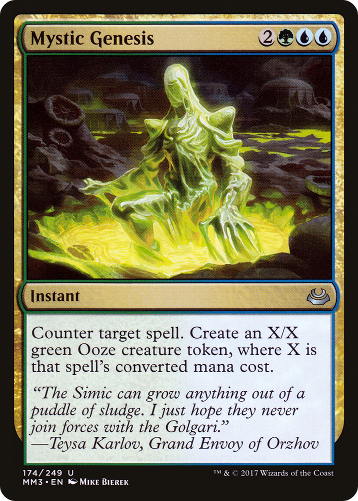 Mystic Genesis (MM3-174) - Modern Masters 2017