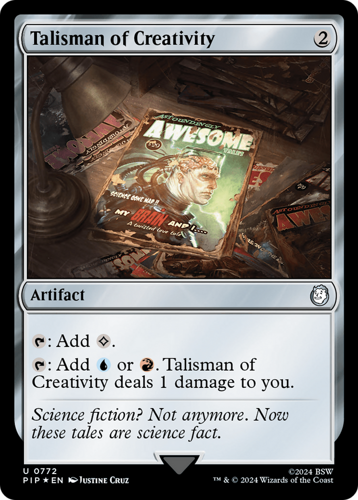 Talisman of Creativity (Surge Foil) (PIP-772) - Fallout Foil