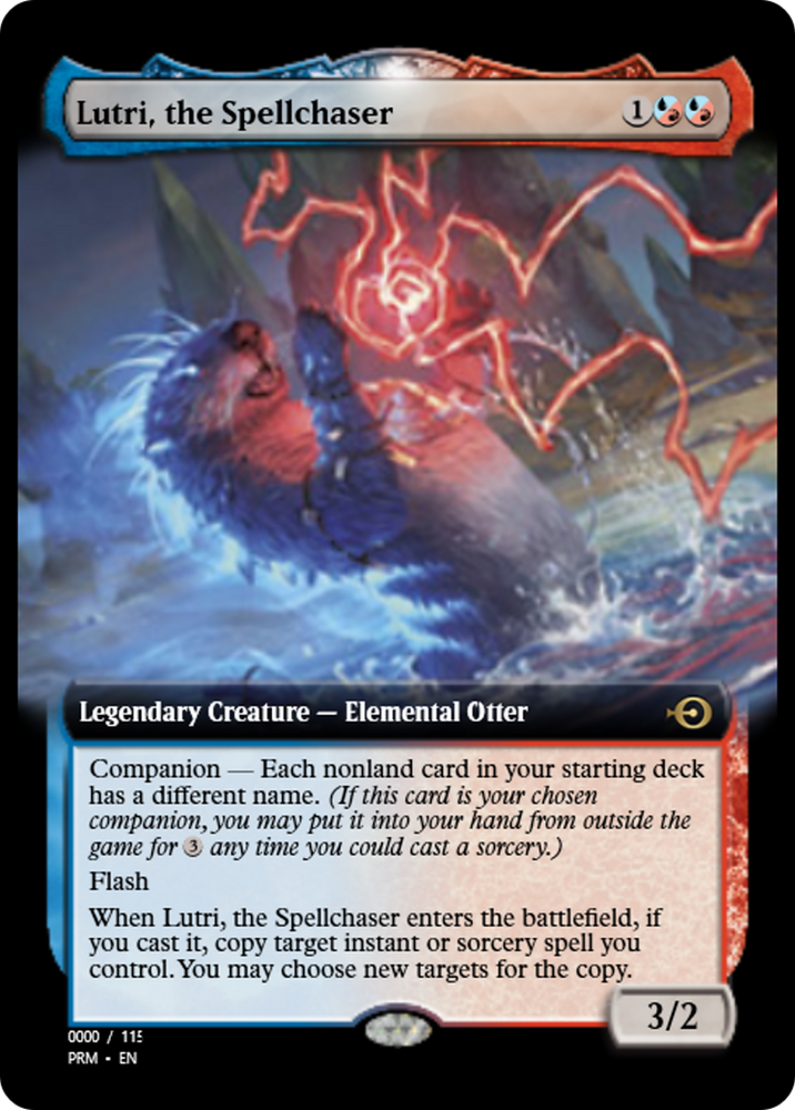 Lutri, the Spellchaser (PRM-80883) - Magic Online Promos: (companion) Foil