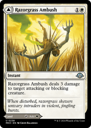 Razorgrass Ambush (MH3-238) - Modern Horizons 3 Foil
