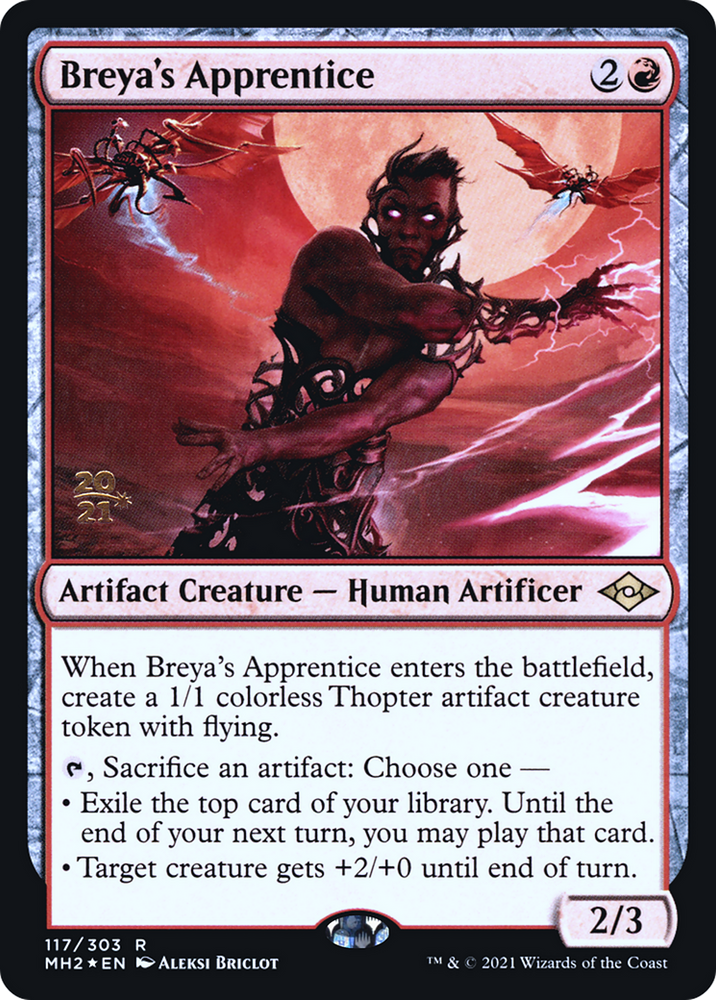 Breya's Apprentice (PRE-117S) - Modern Horizons 2 Promos Foil