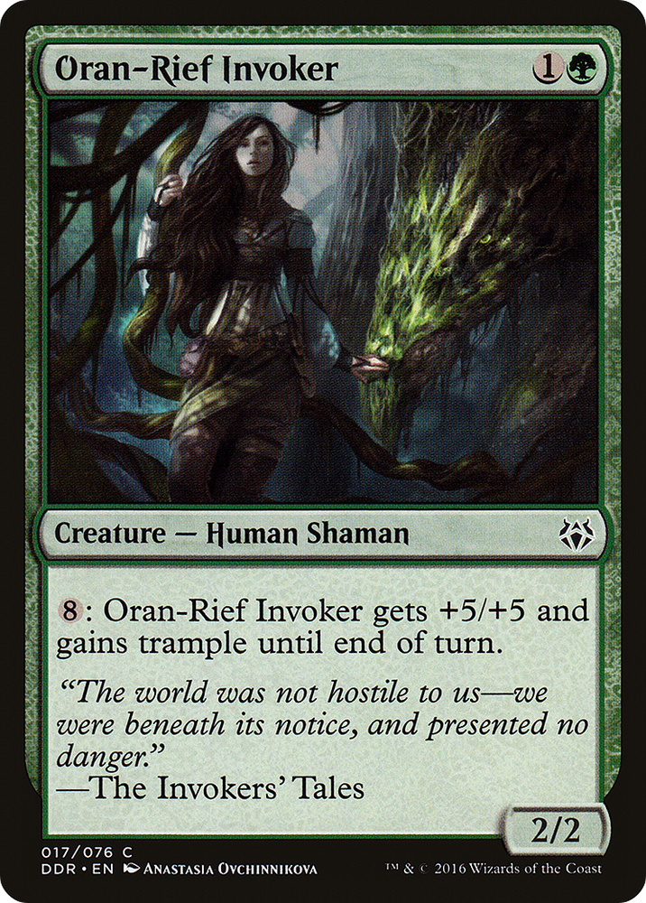 Oran-Rief Invoker (DDR-017) - Duel Decks: Nissa vs. Ob Nixilis