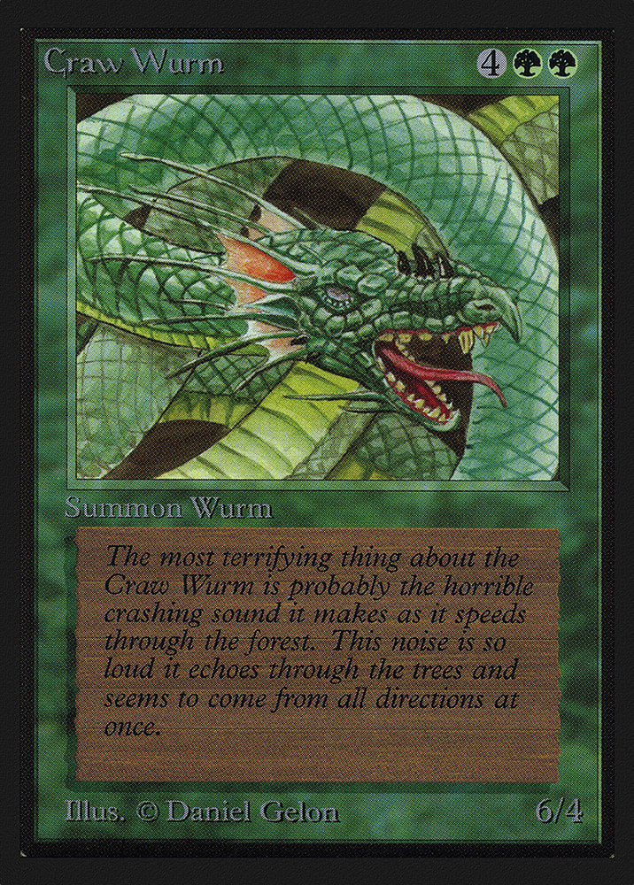 Craw Wurm (IE) (IED-191) - Intl. Collectors' Edition