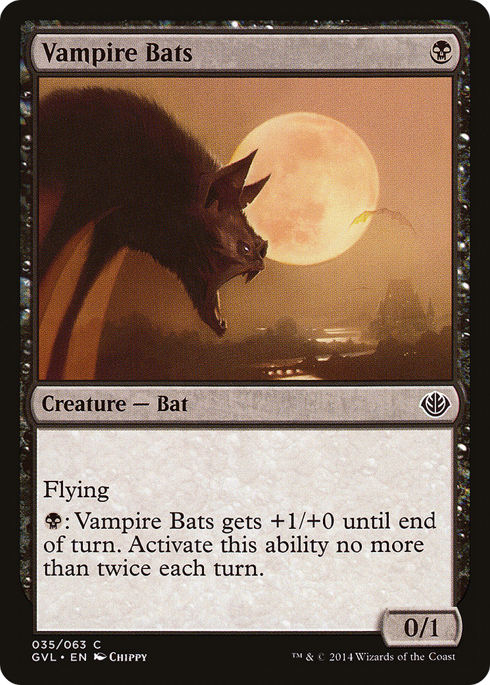 Vampire Bats (DD3-) - Duel Decks Anthology: Garruk vs. Liliana