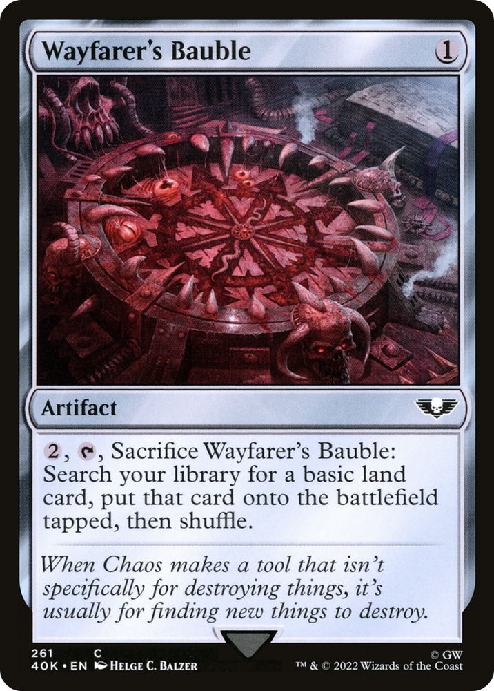 Wayfarer's Bauble (261) (40K-261) - Warhammer 40,000 Commander