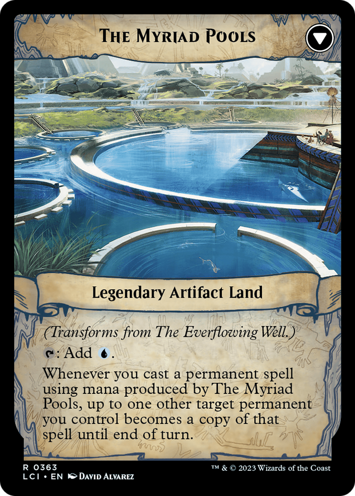 The Everflowing Well (Extended Art) (LCI-363) - The Lost Caverns of Ixalan: (Extended Art) Foil