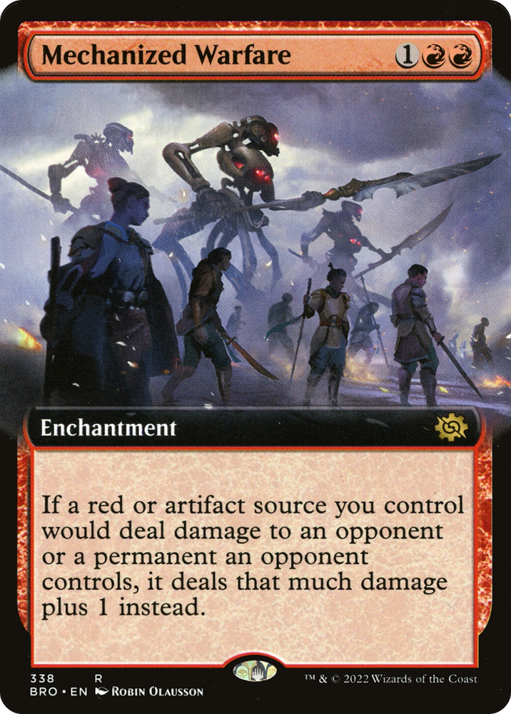 Mechanized Warfare (Extended Art) (BRO-338) - The Brothers' War: (Extended Art)