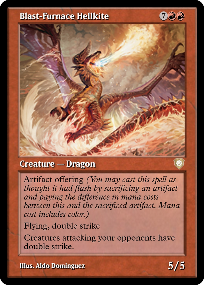 Blast-Furnace Hellkite (PRM-105736) - Magic Online Promos