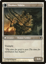 Thraben Sentry (ISD-038) - Innistrad: (Double Faced Transform)