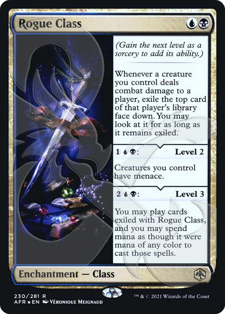 Rogue Class (AFR&-230) - Adventures in the Forgotten Realms Promos Foil