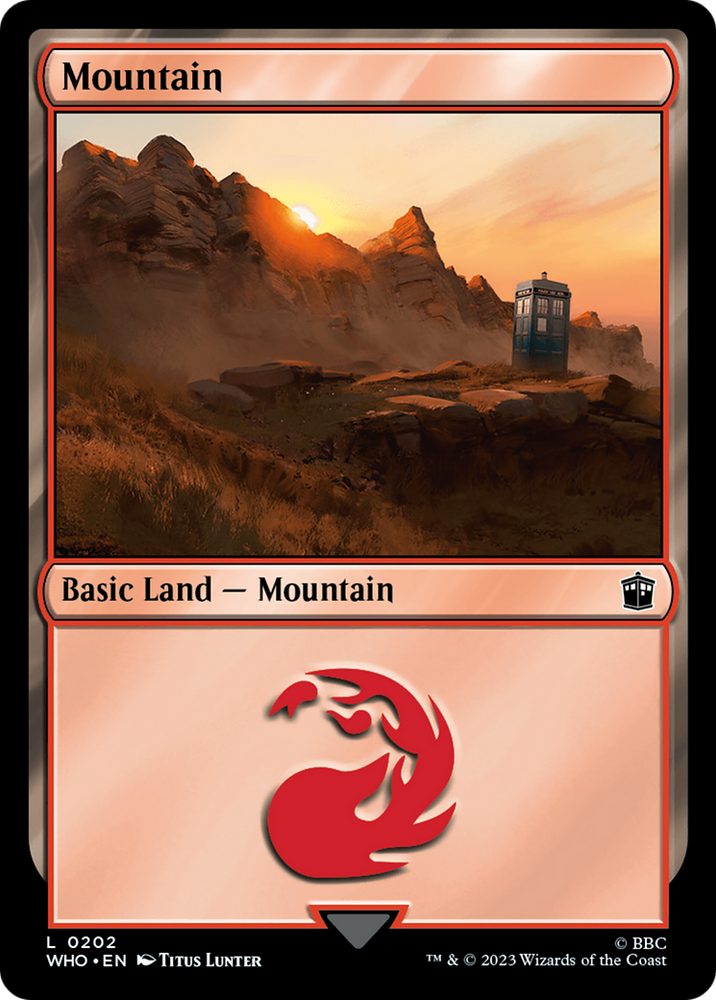 Mountain (0202) (WHO-202) - Doctor Who Foil