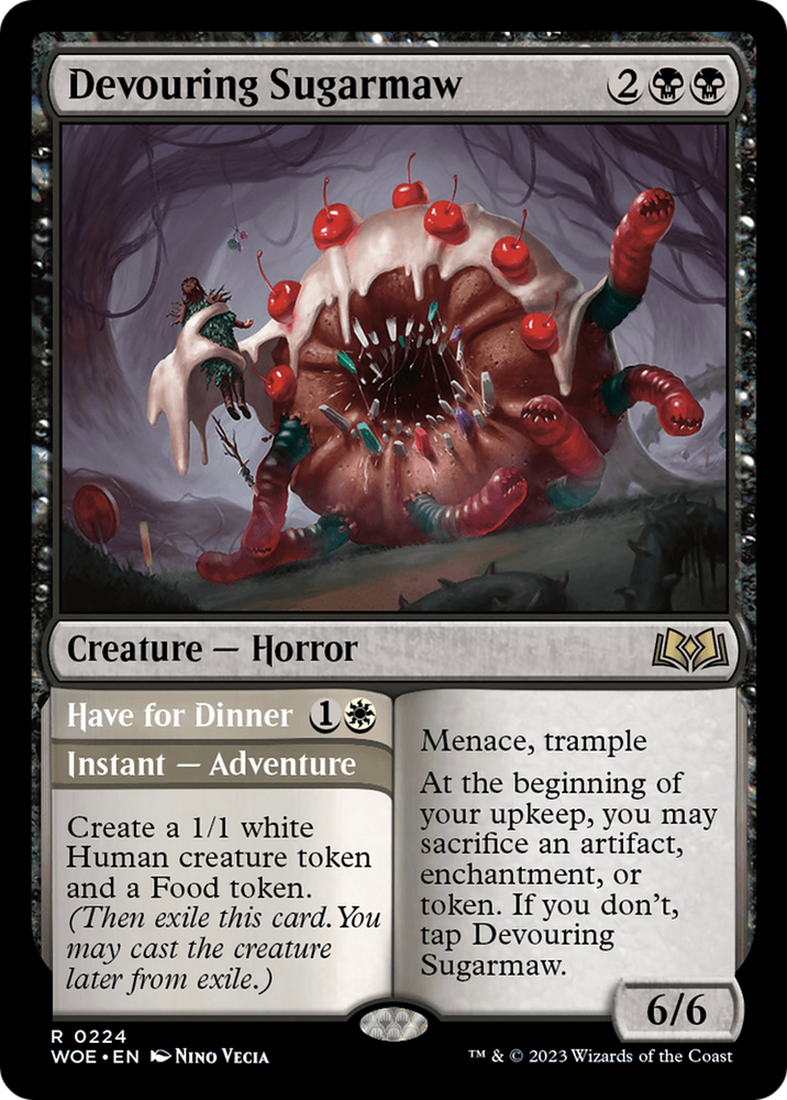 Devouring Sugarmaw (WOE-224) - Wilds of Eldraine