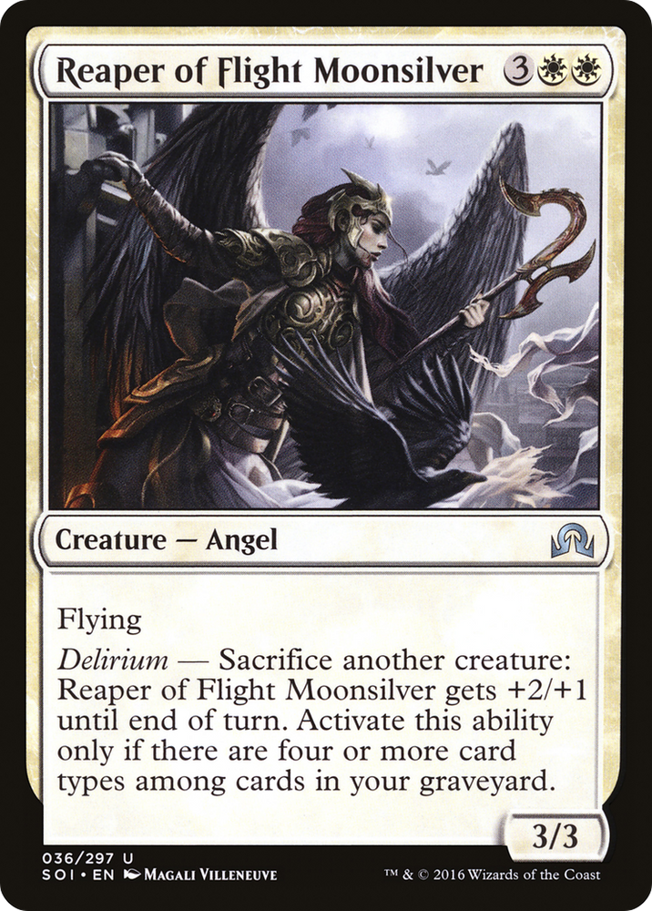 Reaper of Flight Moonsilver (SOI-036) - Shadows over Innistrad Foil
