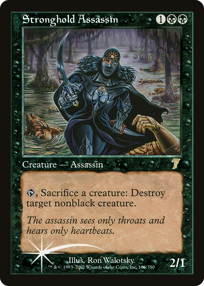 Stronghold Assassin (7ED-166★) - Seventh Edition Foil