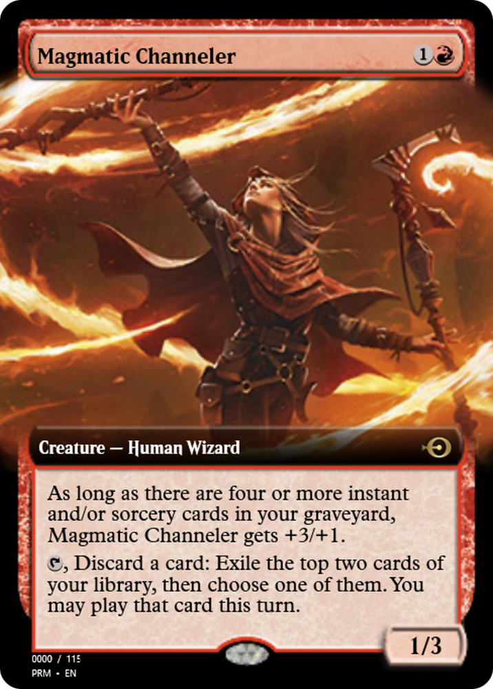 Magmatic Channeler (PRM-83766) - Magic Online Promos