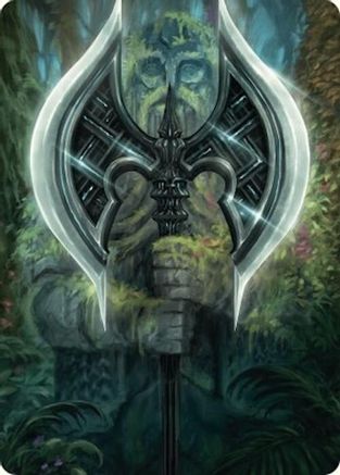 Leyline Axe Art Card (18/54) (ASFDN-049) - Art Series: Foundations