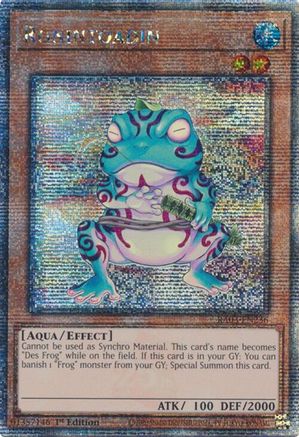 Ronintoadin (Quarter Century Secret Rare) (RA03-EN236) - Quarter Century Bonanza 1st Edition