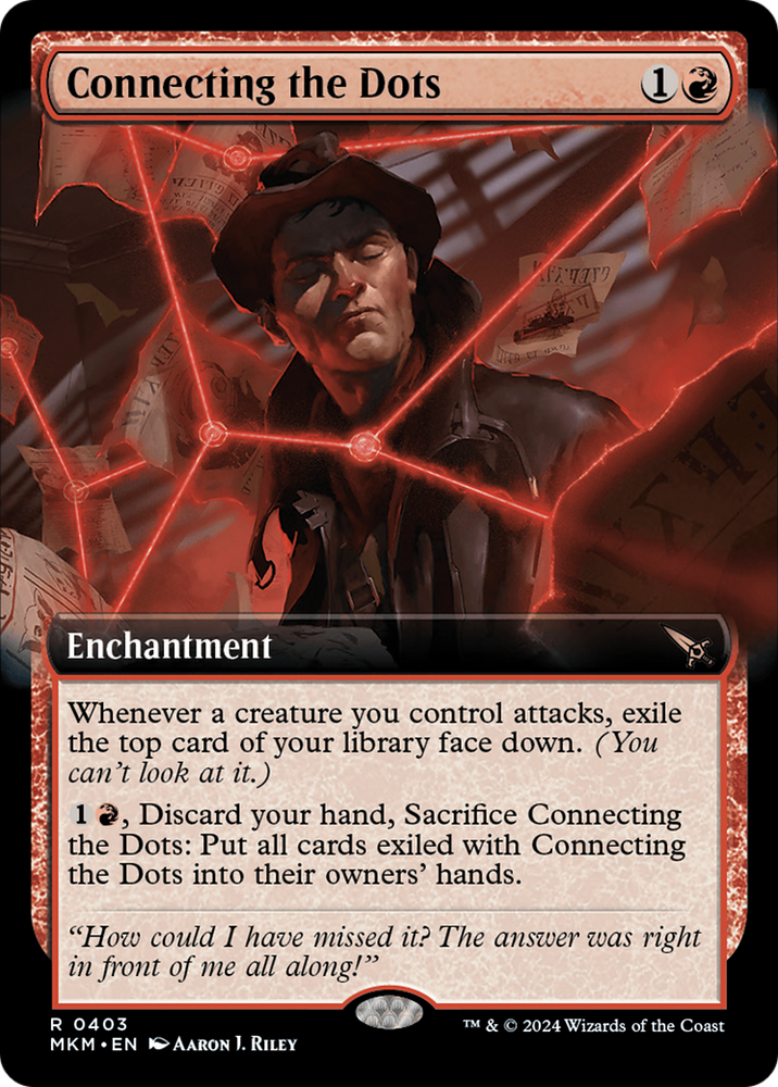 Connecting the Dots (Extended Art) (MKM-403) - Murders at Karlov Manor: (Extended Art)