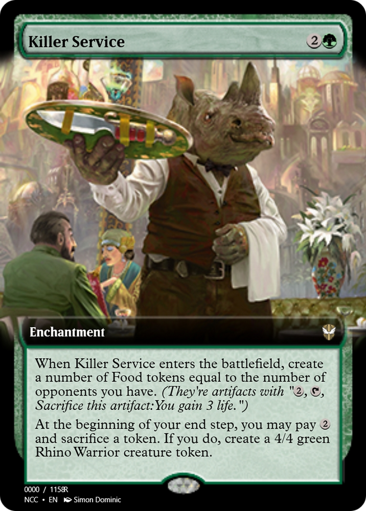 Killer Service (PRM-99845) - Magic Online Promos Foil
