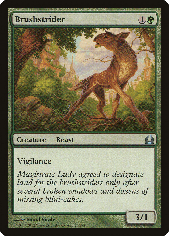 Brushstrider (RTR-117) - Return to Ravnica Foil
