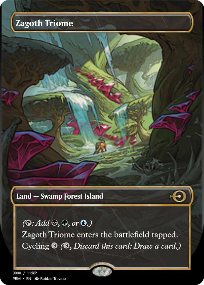 Zagoth Triome (PRM-80947) - Magic Online Promos Foil