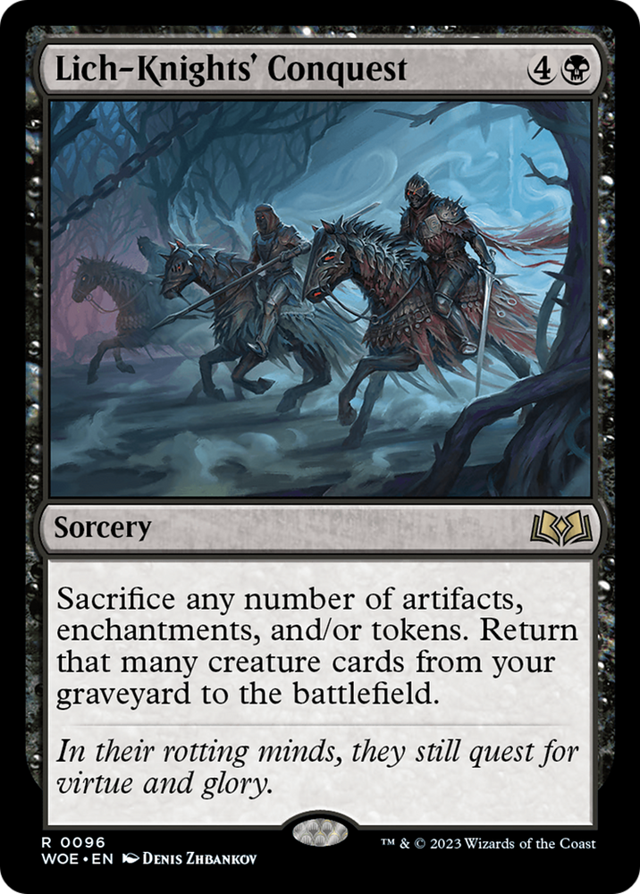 Lich-Knights' Conquest (WOE-096) - Wilds of Eldraine